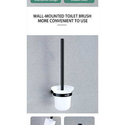 Bathroom Towel Set with Six-piece Hardware Accessories