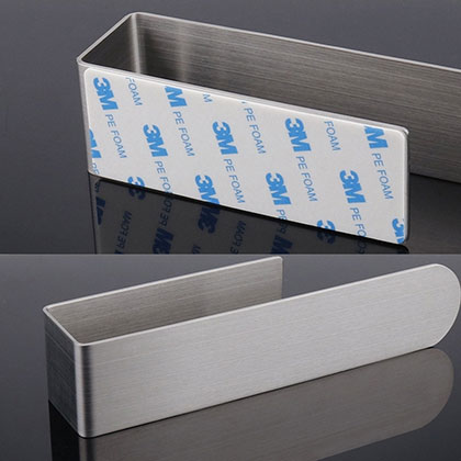 Amazon Hot Selling Bathroom Hand Towel Holder Rack Self Adhesive – Towel Ring Stainless Steel Towel Rail for Bathroom