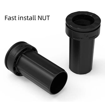 4Functions Stainless Steel Brushed Pull Down Kitchen Faucet