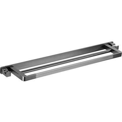 Two-Colors Bathroom Shower Towel Rack