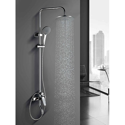 3 Functions Brass Bathtub Bathroom Shower Faucets Mixers