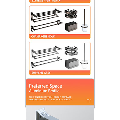 Bathroom Accessories Five-piece Set